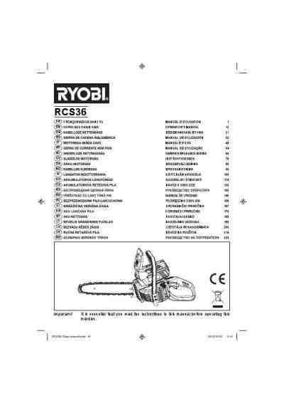 Ryobi c430 parts diagram